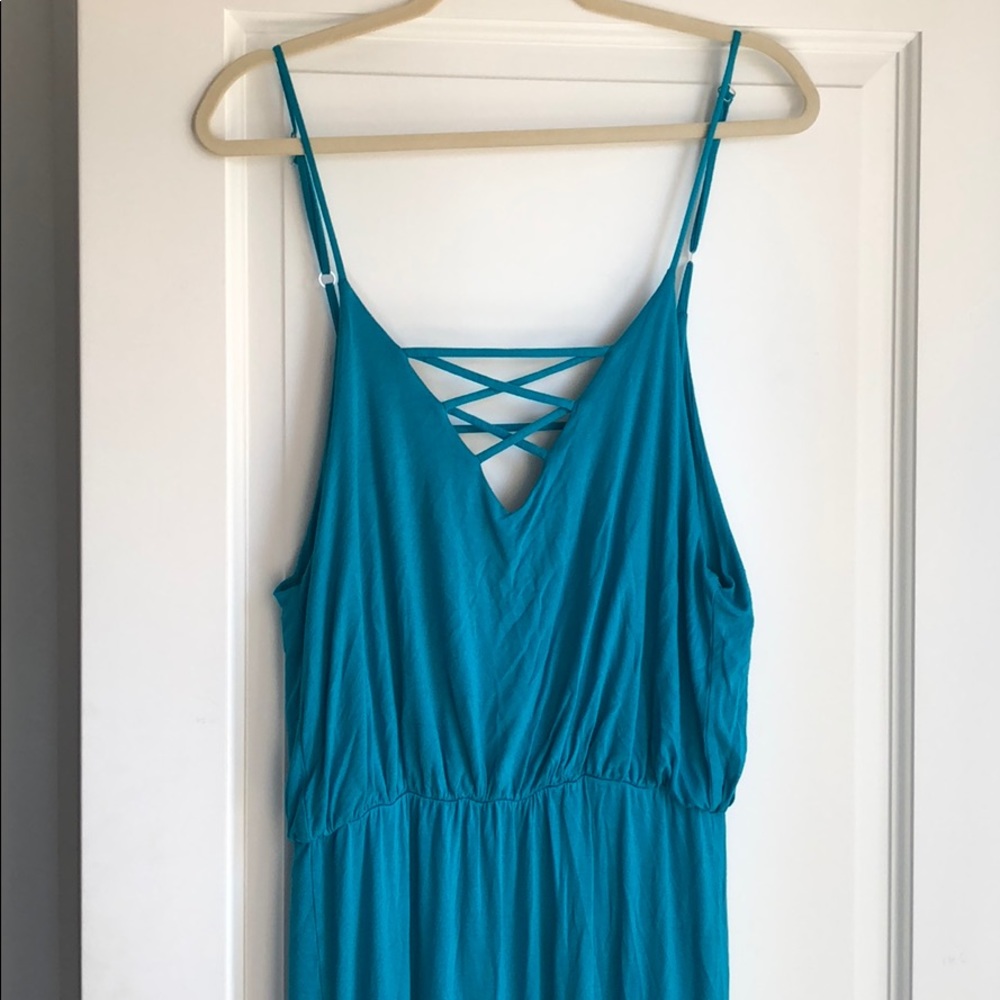 Backless Daytime Summer Maxi